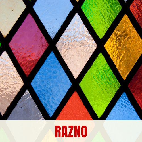 Zastakljivanje vrata i prozora, izrada ogledala kao i uramljivanje slika, fotografija i ostalih ukrasnih predmeta od stakla